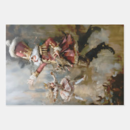 Estilo de Pintura de Óleo do Noz-Cracker Molhando