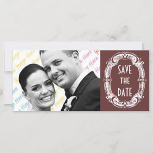Estilo de Quadro de Chalkboard WEDDING Salvar Data