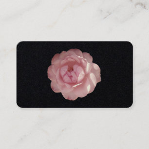 ESTILO DE ROSE DE cartão de visita PINK E DESIGN