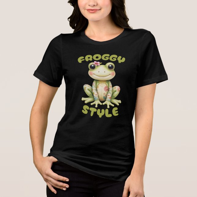 Estilo de Sapo - Sapo Estiloso e Doce (Frente)