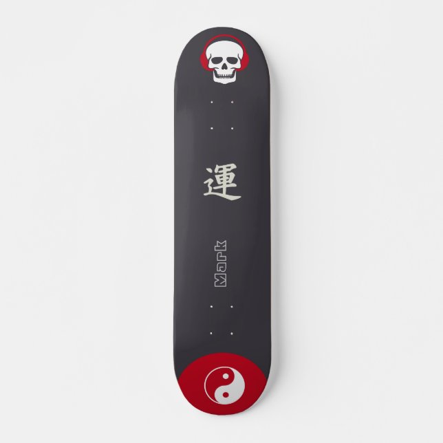 Estilo de skate japonês com monograma "Vento" (Frente)