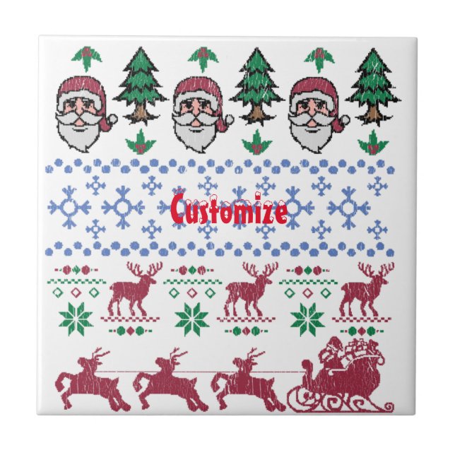 Estilo de Suéter de Natal Feio Thunder_Cove (Frente)