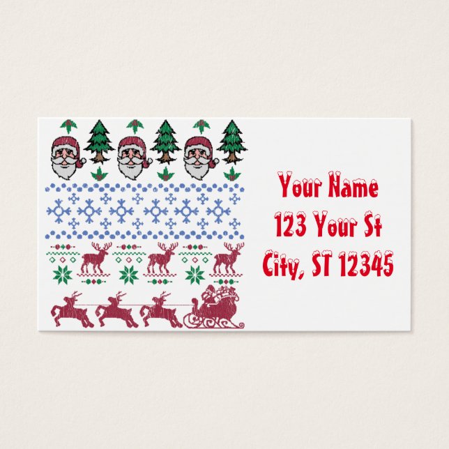 Estilo de Suéter de Natal Feio Thunder_Cove (Frente)