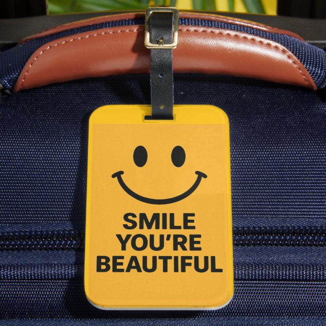 Estilo de viagem | Etiqueta de Bagagem Trendy ✈️ (Frente Insitu 2)