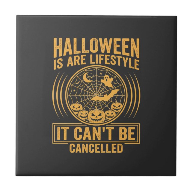 Estilo de vida de Halloween Morcego Teia de Aranha (Frente)