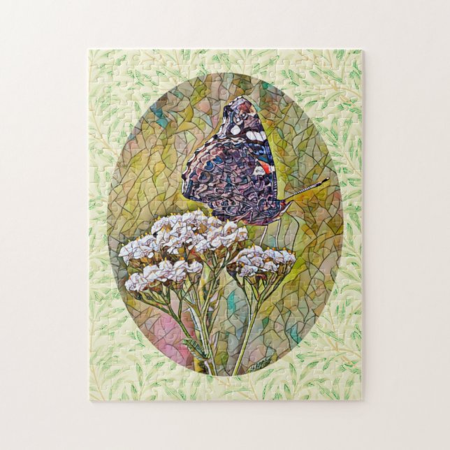 Estilo de Vidro Estreitado Quebra-cabeça (Vertical)