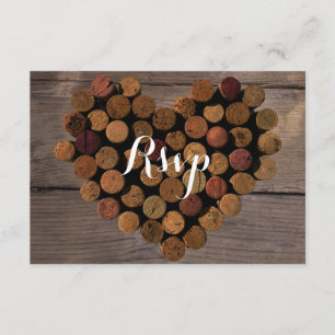 Estilo de Vinho nº 2 RSVP e Cartão de Menu