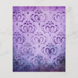 Estilo de Vintage Roxo - Papel Escrapbook