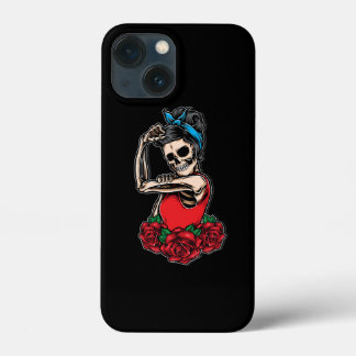 Estilo de vintagem rockabilizável do crânio vetori