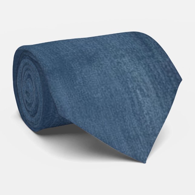 Estilo Denim Estilo Espelhado Gravata para Homens (Rolled)
