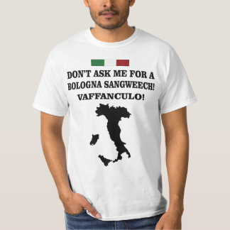 ESTILO DO ITALIANO DAS CAMISETAS ENGRAÇADAS DA
