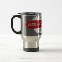 ESTILO DO TRONCO SUJO CANECA DE VIAGEM