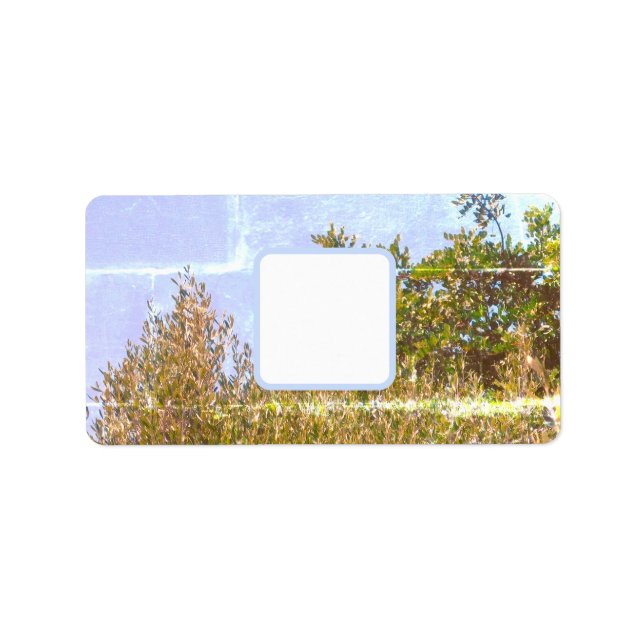 ESTILO E DESIGN de etiqueta de endereço (Frente)