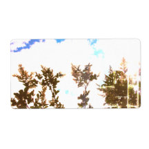 Estilo e design de etiquetas de envio