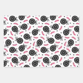 Estilo Escandinavo de Padrão de Férias de Natal