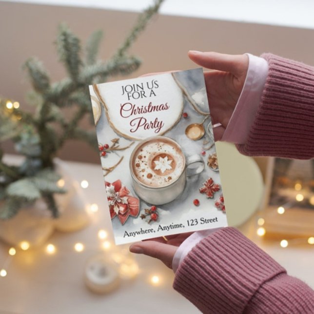 Estilo Escandinavo do Convite de Natal (Criador carregado)