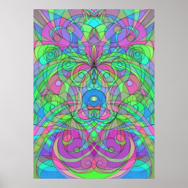 Estilo étnico poster (Frente)