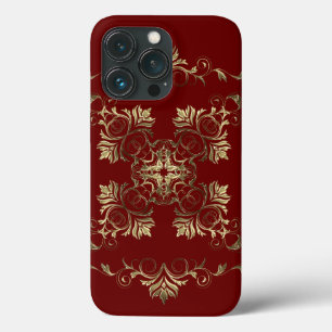 Estilo floral barroco.  capa para iPhone