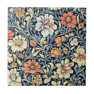 estilo floral William Morris padrão de acanto