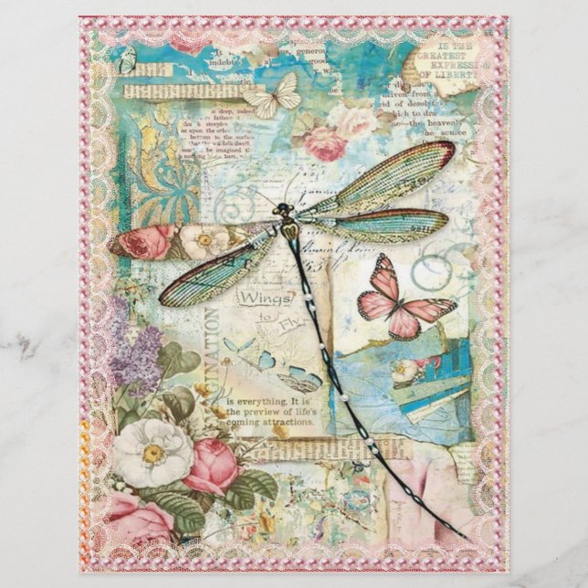 Estilo Francês Chic com Palácio e Pérolas Scrapboo (Frente)