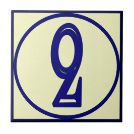 Estilo Francês Números de Casa 2