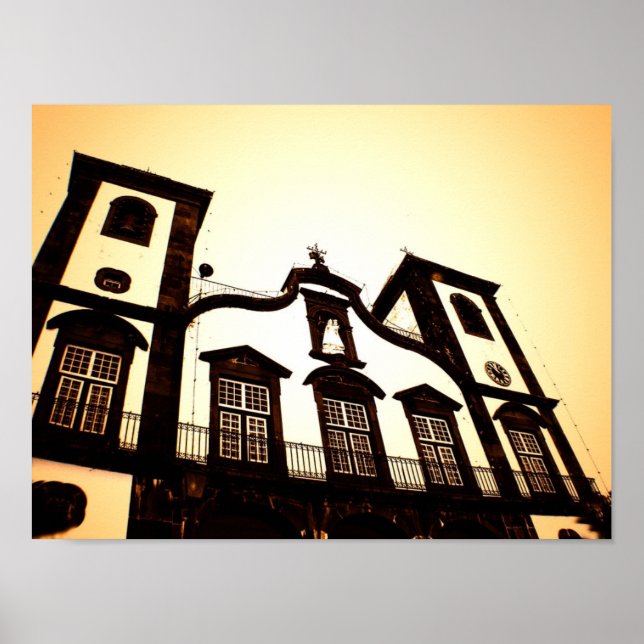 Estilo Funchal: Poster Madeira (Portugal) (Frente)