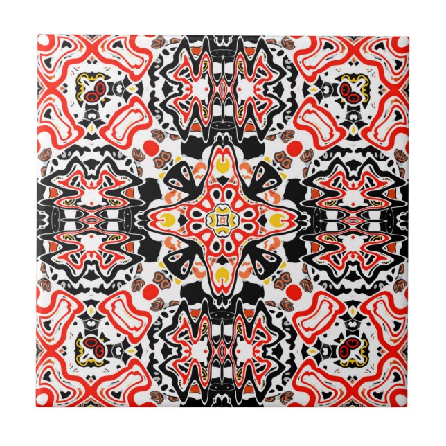 Estilo geométrico moroccan - kaliedoscope m (Frente)