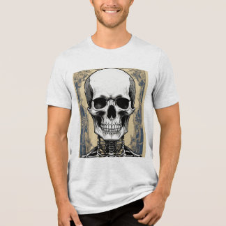 "Estilo Grim: Skeleton Portrait T-Shirt"