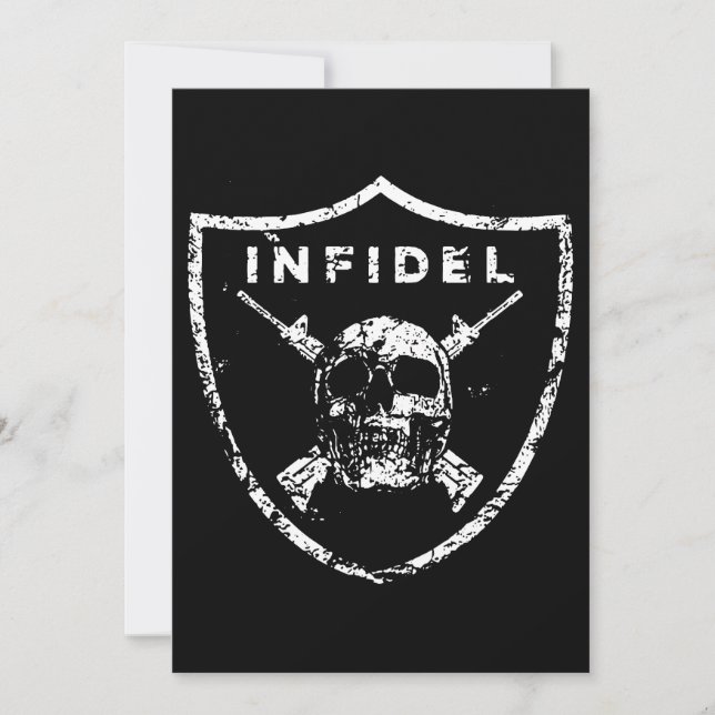 Estilo Grunhido de Infiel EUA Frete Grátis Masculi (Frente)
