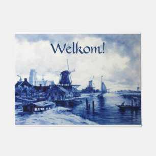 Estilo Holandês Welkom! Tapete
