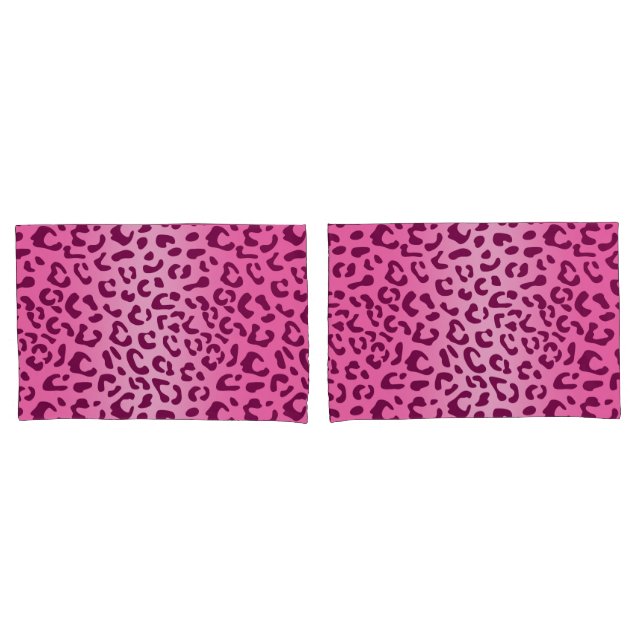 Estilo Impresso de Leopardo Rosa (Frente - conjunto)
