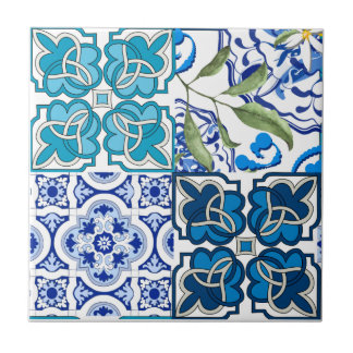 estilo italiano, azulejo cerâmico vibrante
