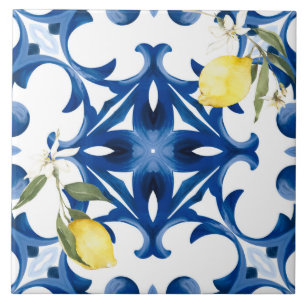 estilo italiano,mediterrâneo,majolica,limão,