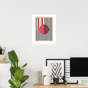 estilo libe clássico bauhaus arte de pôster vintag