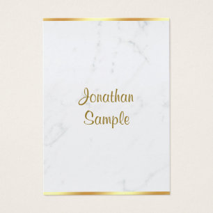 Estilo Mármore Dourado Tipografia Roteiro Nome Lux