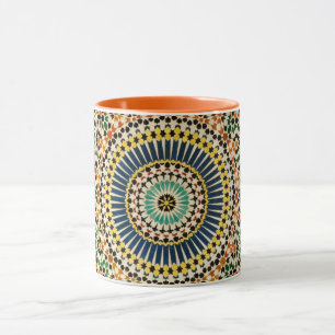 Estilo marocain   caneca vintage