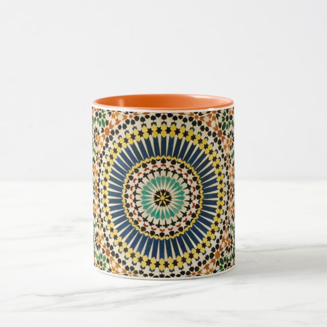 Estilo marocain | caneca vintage (Centro)
