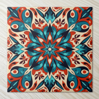 Estilo marroquino Mandala mediterrânico
