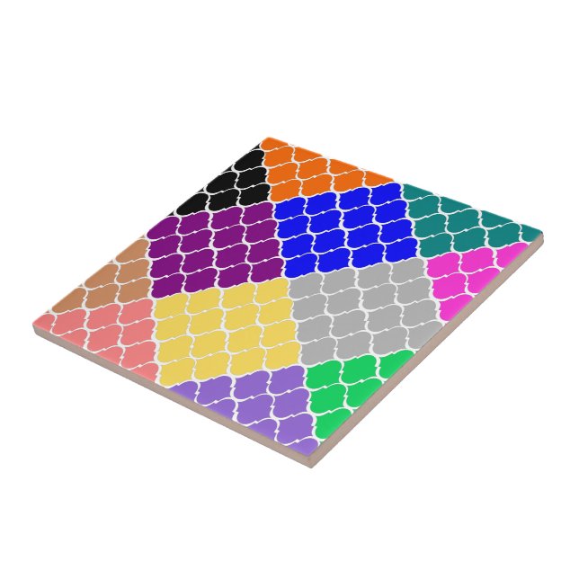 Estilo marroquino multicolorido (Lateral)