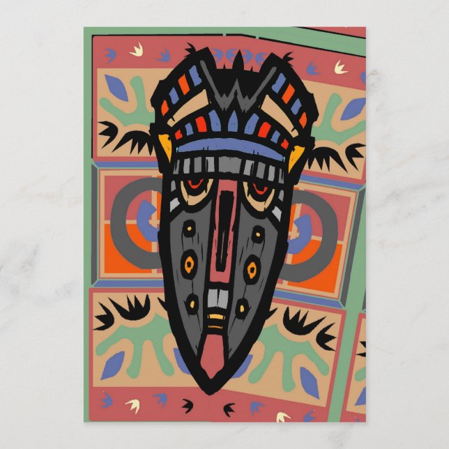 Estilo Matisse Máscara (Frente)