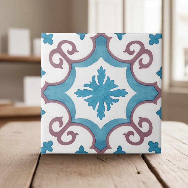 Estilo mediterrânico marroquino azul-sujo (Criador carregado)