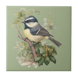 Estilo Natureza Tit de Carvão Azulejo cerâmico