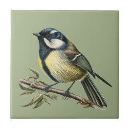 Estilo Natureza Tit de Carvão Azulejo cerâmico