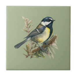 Estilo Natureza Tit de Carvão Azulejo cerâmico