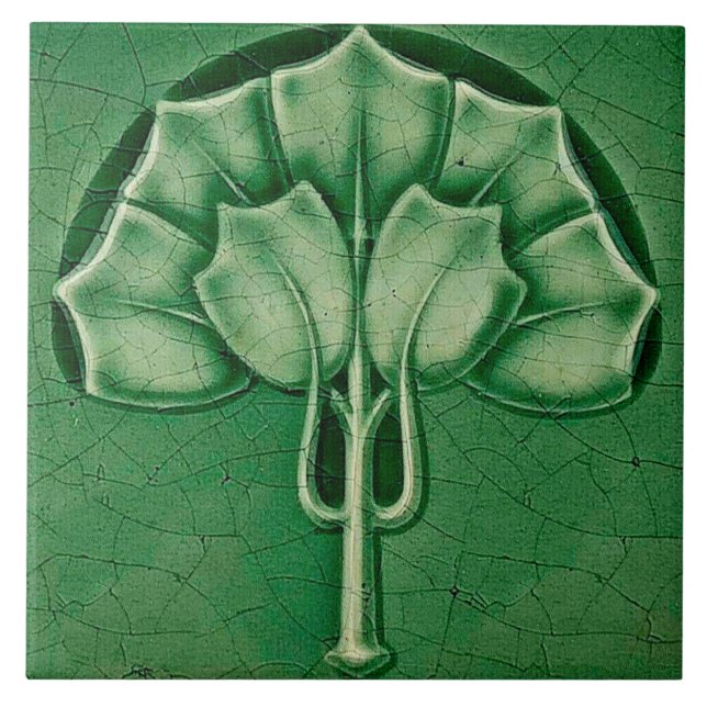 estilo Nouveau de lareira de parede cerâmica (Frente)