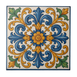 Estilo Pintado Pela Mão Do Mediterrâneo