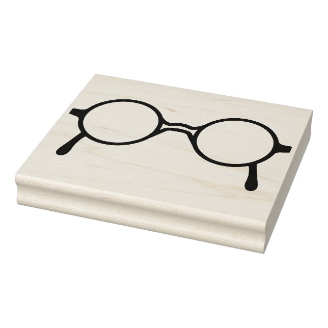 Estilo Potter Eyeglass Carimbo De Arte (Carimbo)