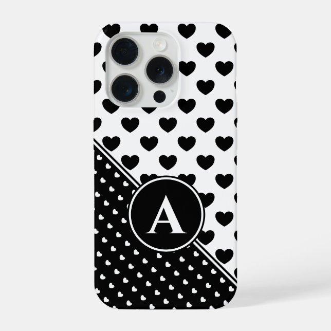 Estilo Preto E Branco Marcante, Monograma Personal (Verso)