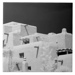 Estilo Pueblo Inn adobe em Loretto, Santa Fe, Novo