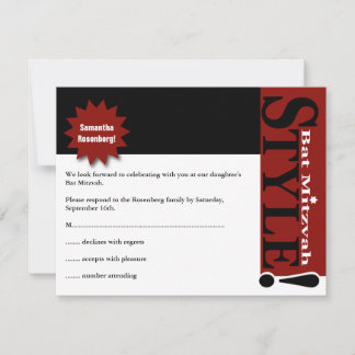 Estilo! Reply Burgundy da Revista RSVP da Revista 